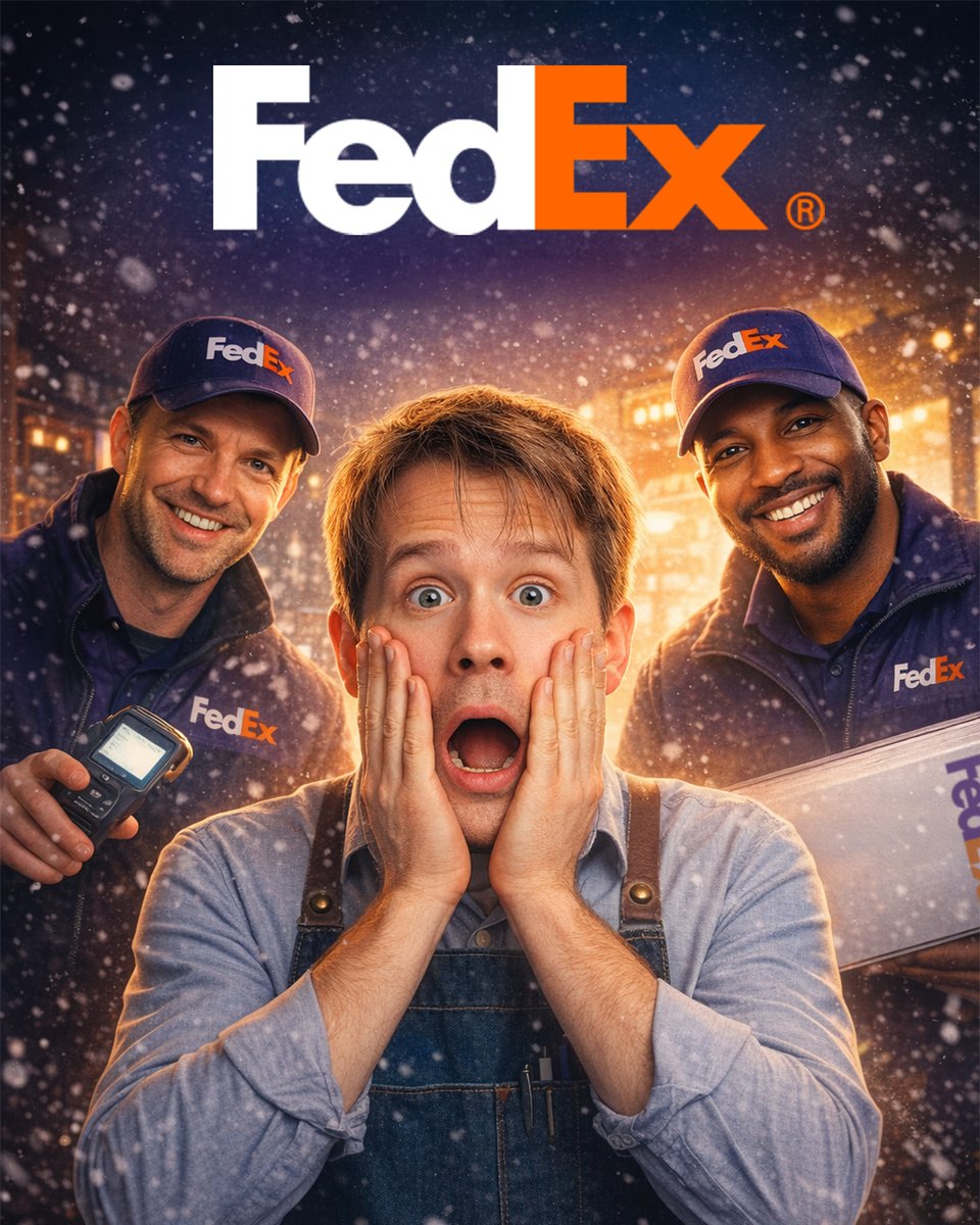 FedEx Europe tweet media