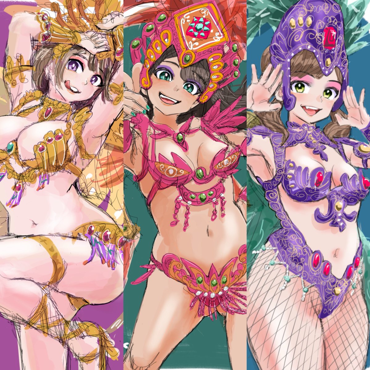 サンバガールズ5💃🏻💃🏻💃🏻
#見つけてくれてありがとう祭開幕 