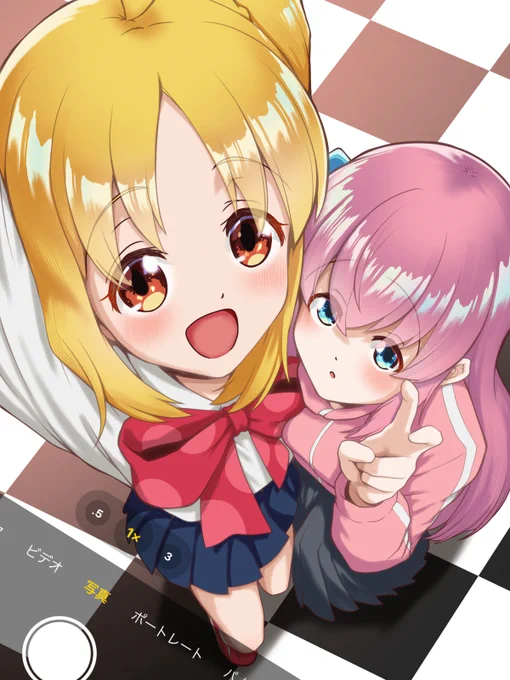 セルフィーぼ虹 #ぼっち・ざ・ろっく