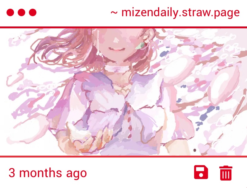 Mizuena Daily🎀🎨 tweet media