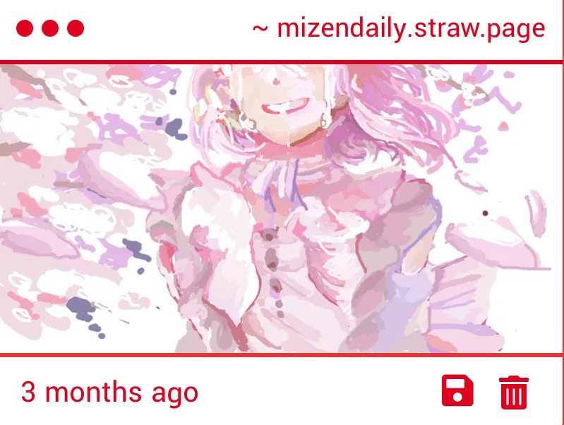 Mizuena Daily🎀🎨 tweet media