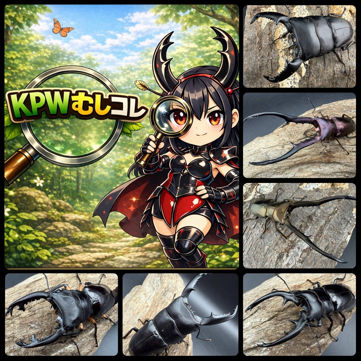 KPWむしLink|昆虫情報・ブリードログ・むし図鑑・ExoLink tweet media