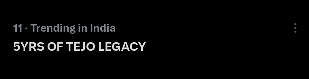 TeamPriyankaFC_'s tweet photo. We are in the Tr€nd list omg trending at 11th position. Keep going everyone!

5YRS OF TEJO LEGACY https://t.co/eU6u2w6fRe