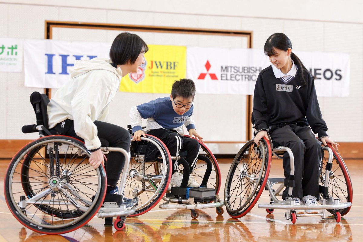 日本車いすバスケ連盟@なかのひと🏀Japan Wheelchair Basketball Fed tweet media