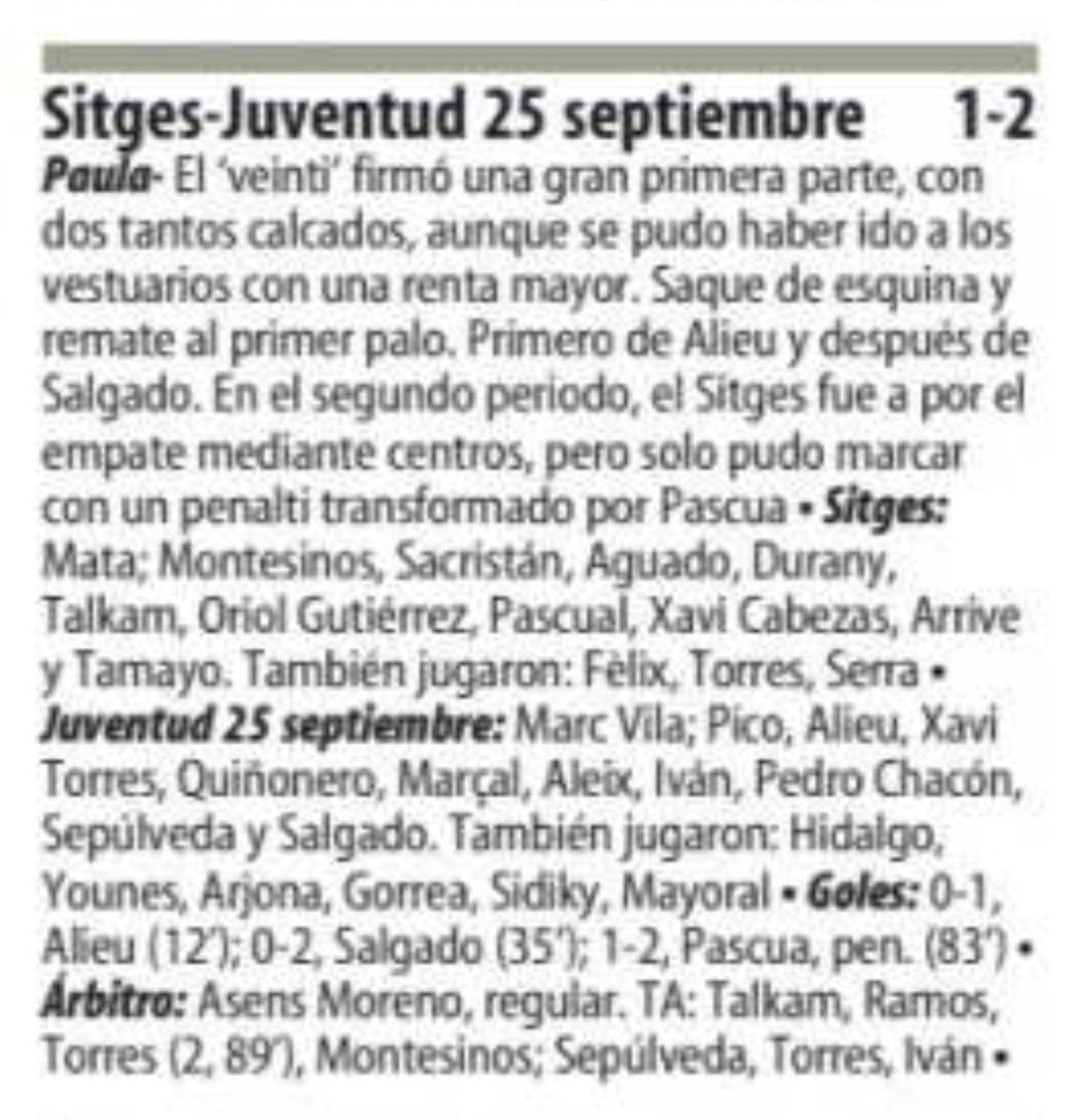 CF Juv 25 Septiembre tweet media