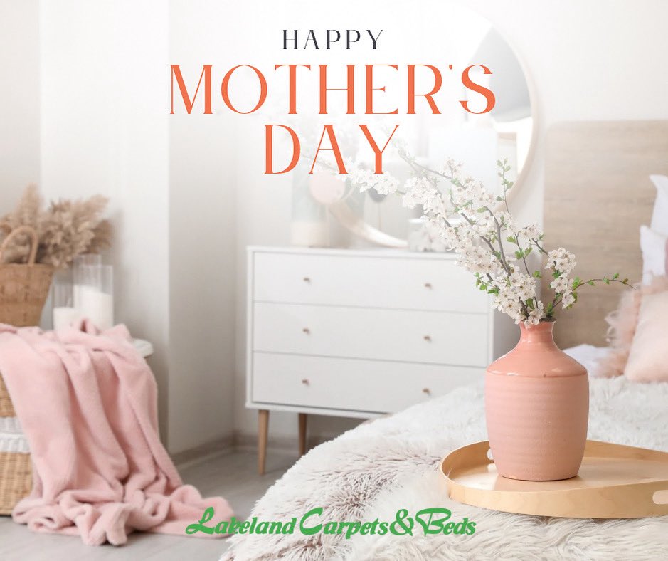 LCarpets's tweet photo. Happy Mother’s Day from everybody here at Lakeland Carpets 🌸🫶🏡 https://t.co/EA5vsY0ojC
