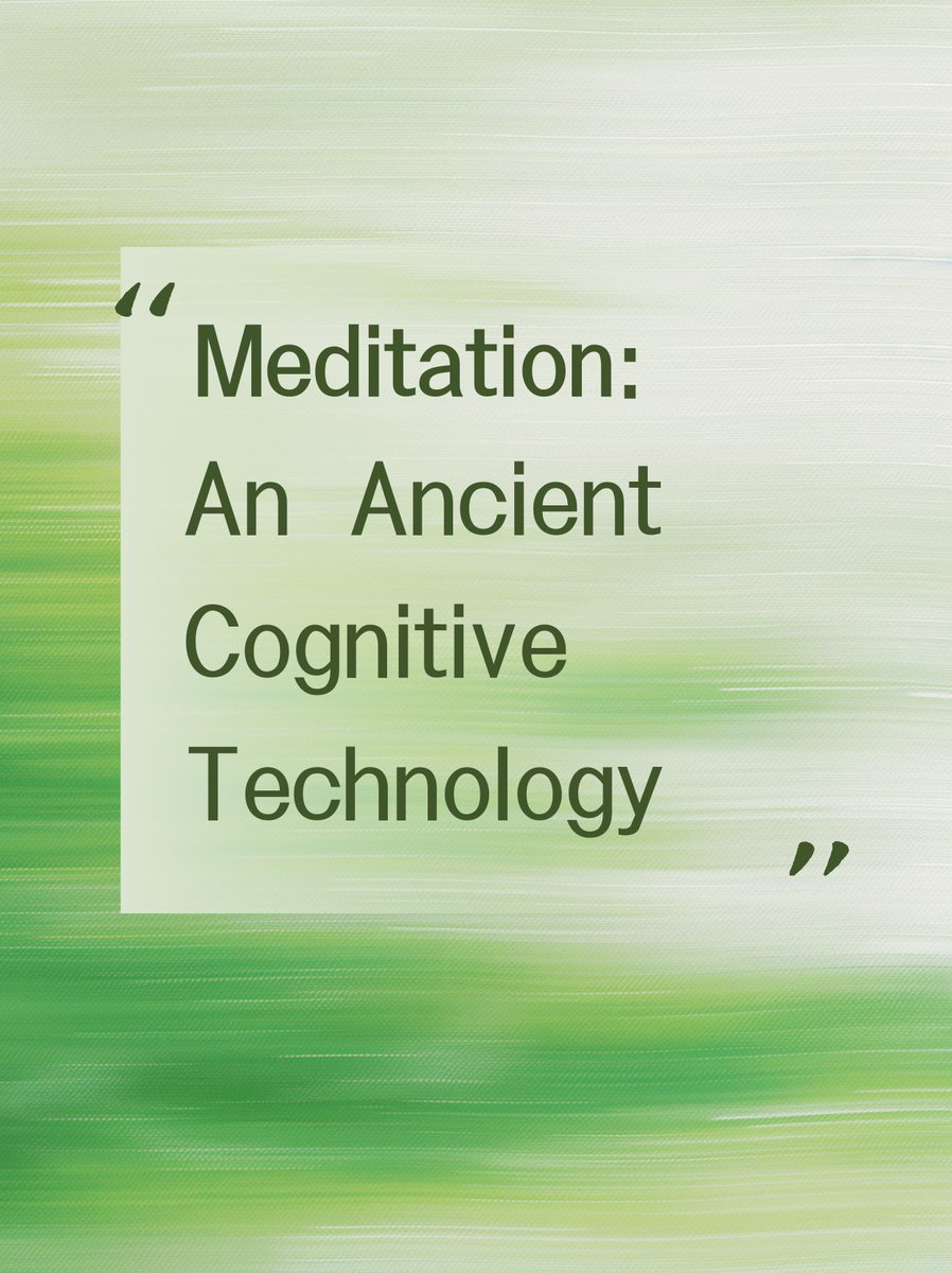 thinkingmeapp's tweet photo. Meditation is an ancient tech to observe consciousness 🧠 AI can simulate thinking but cannot feel 💔 Watching thoughts and emotions flow like weather reminds us thinking isn’t all of consciousness 👁️ In a world where machines reason, awareness may become our rarest human skill https://t.co/s8SRCucB6e
