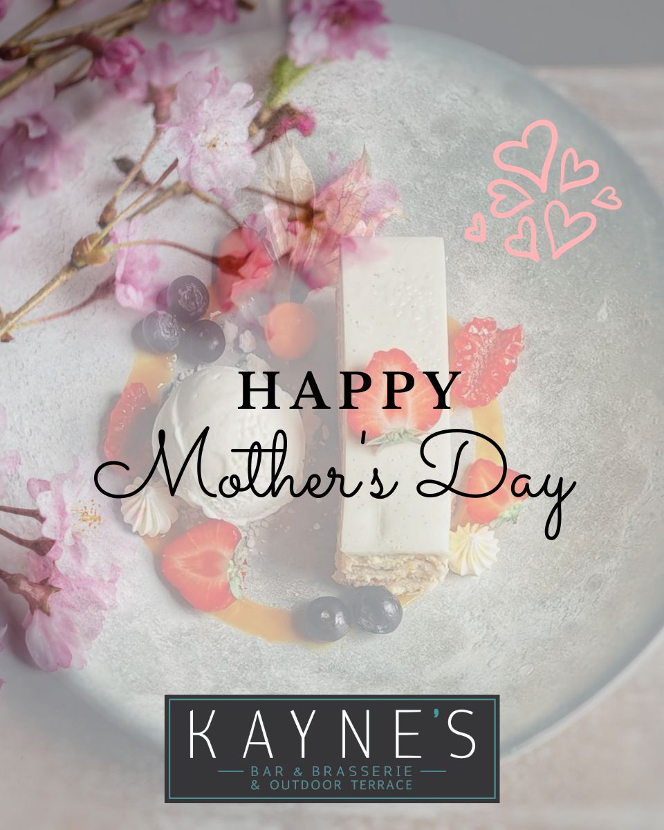 Happy Mother's Day to all the moms , grandmothers, god mothers or mother figure in your life on this special day. We look forward to celebrating lots of moms in today for lunch at Kayne's.

#kaynes #mothersday #killarney #momslovekaynes #dromhall #celebratemom #happymothersday