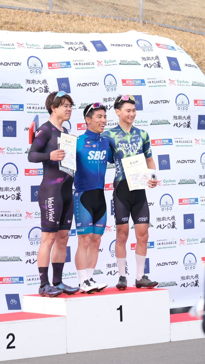 nakagawayuto_'s tweet photo. 大磯クリテリウム最終戦　エリート　1位🥇

復活！

今シーズンは全部エントリーして、🥇🥇🥉DNS🥈🥇だった。 https://t.co/k6FauuFxTI