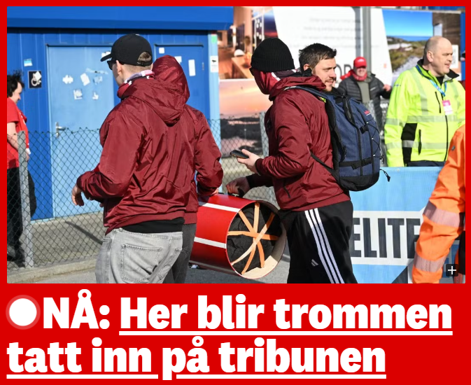 TROMMEN - minutt for minutt