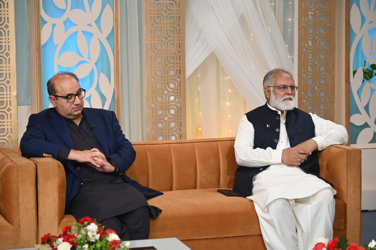 KhubaibPak01's tweet photo. Chairman KF participated in a Ramadan transmission where he spoke about “The Concept of Public Service and Welfare in Islam.” He highlighted the importance of helping the needy and shared Khubaib Foundation’s efforts in supporting orphans, widows, and underprivileged families. https://t.co/uaUN2zn1h2