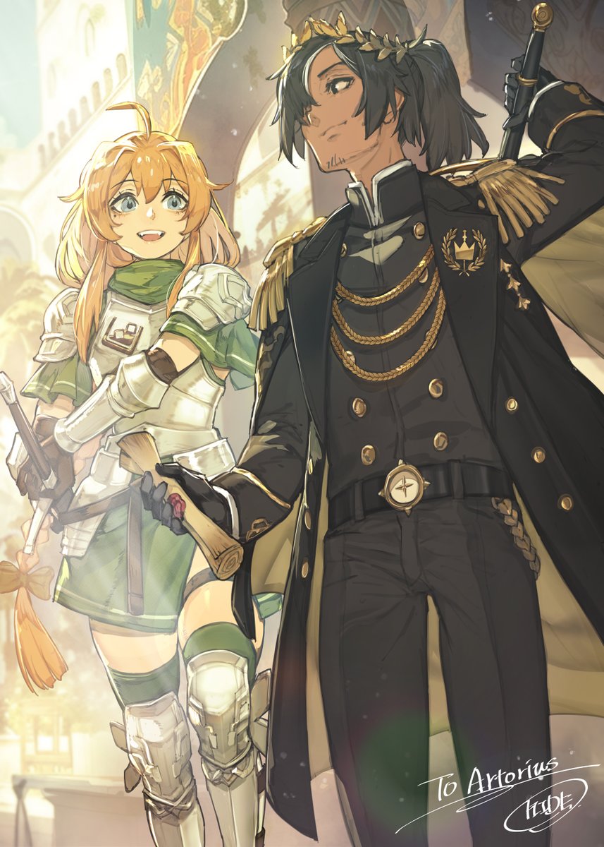 「Let's next quest Thank you for request」|HIDEのイラスト