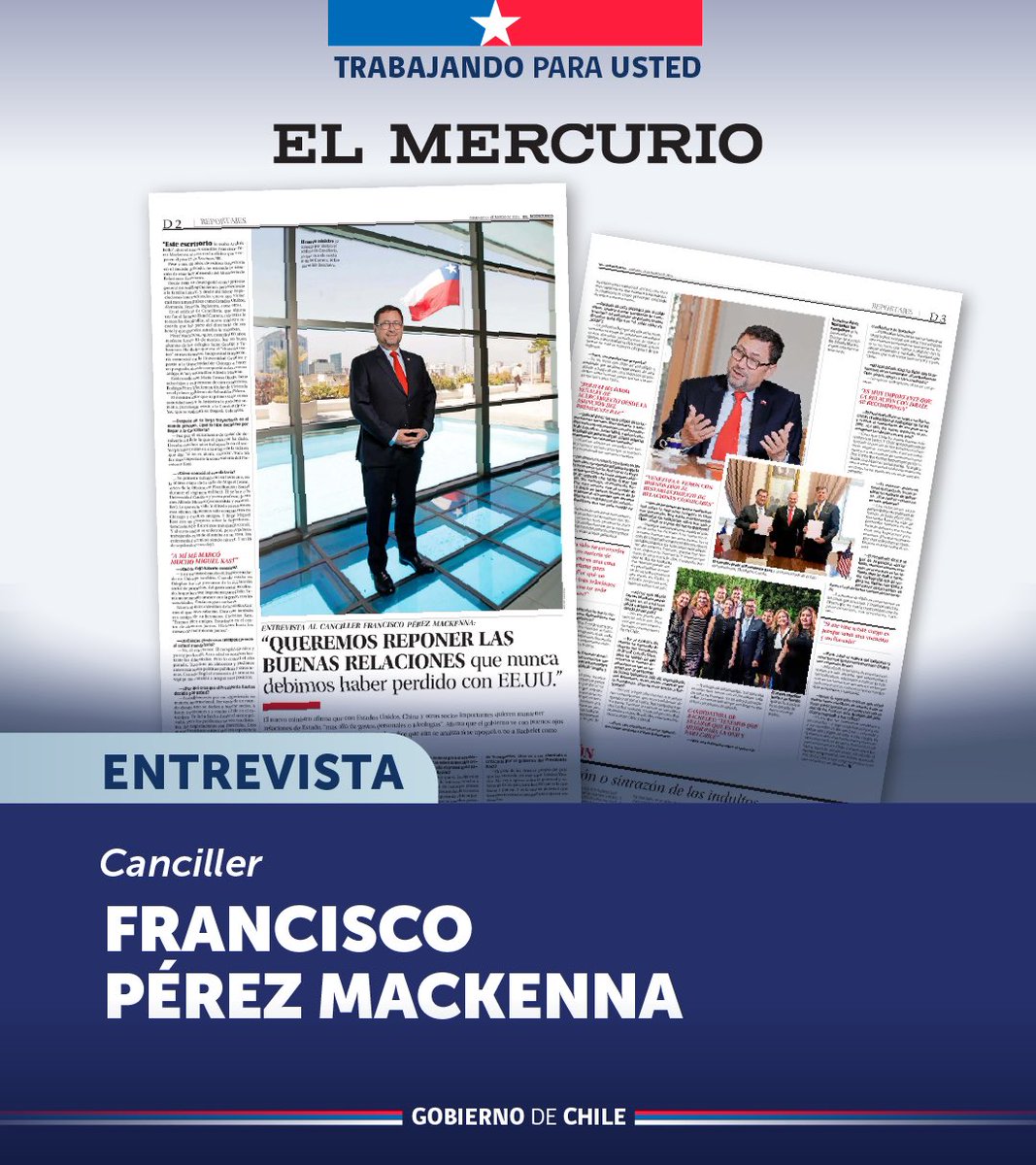 Cancillería Chile 🇨🇱 tweet media