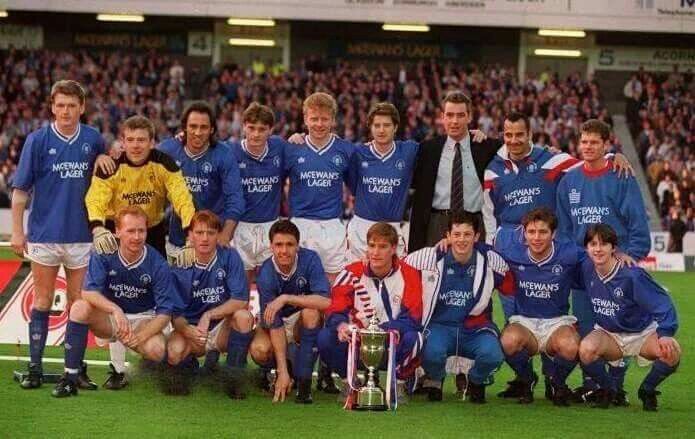 1992 <a href="/RangersFC/">Rangers Football Club</a> Four In A Row and Double Winners