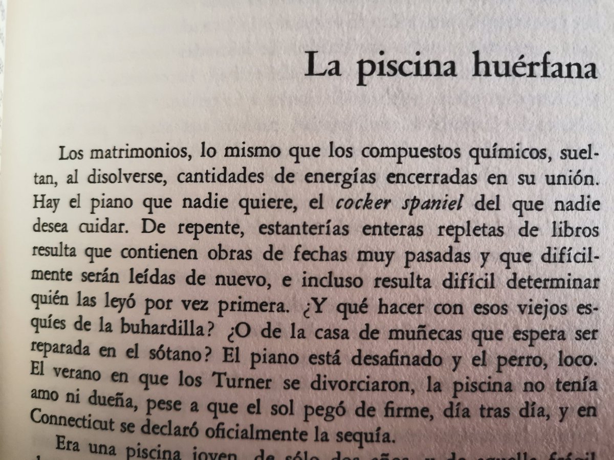 med006803's tweet photo. En #MuseosyMujeres de #JohnUpdike, el relato #Solitario: "Los hijos no son seres por nosotros creados, sino sólo nuestros huéspedes, gente que entra en el mundo a nuestra invitación,..." y #Lapiscinahuérfana https://t.co/sJXc7O89sL