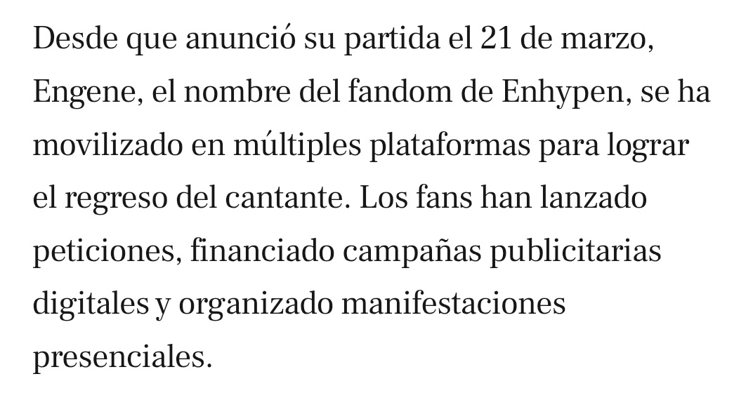 swthtsun's tweet photo. Este artículo parece una burla hecha con IA, me hablas del 21 de Marzo, su salida se anunció el 10 de Marzo, Y HOY ES 15, wtf Belift a quién piensas que engañas? 😭

DO NOT EXPLOIT THE LEGACY OF ENHYPEN
#BEACCOUNTABLE_BELIFT
#ENHYPEN_IS_SEVEN
#HEESEUNG_STAYS https://t.co/fZpuMQcJpm