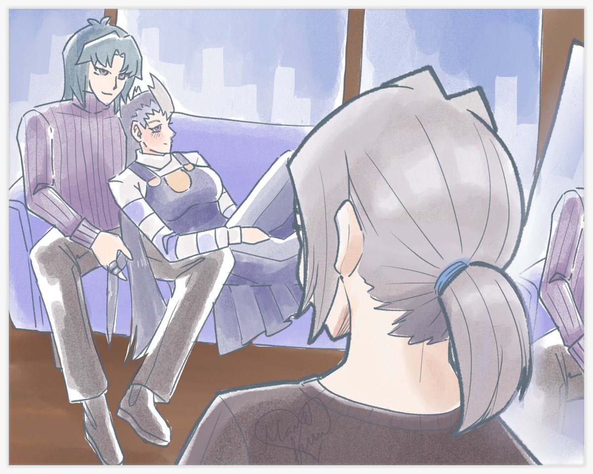 I participated in the YGO Rarepair event and got paired up with <a href="/RoseAphidArt/">Rose Aphid</a> ~ This is the art I did of it! I'll link their fic when it's up.