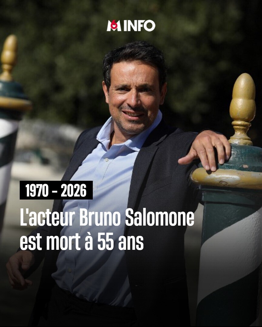 m6info's tweet photo. ⚫ L'acteur Bruno Salomone est mort à l'âge de 55 ans a annoncé son agent dimanche, au nom de sa famille. "Il s'est éteint ce dimanche 15 mars après s'être battu contre une longue maladie", a indiqué Laurent Grégoire. https://t.co/PSoOaBhD6P