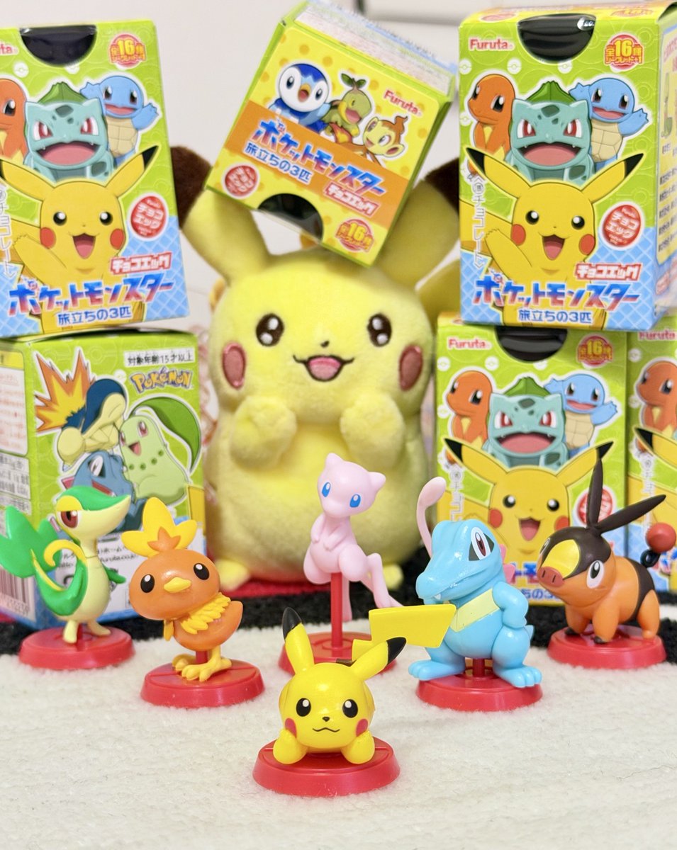 新発売！ポケモンチョコエッグGETでチュウ🍫˚⋆⚡︎ ピカチュウ