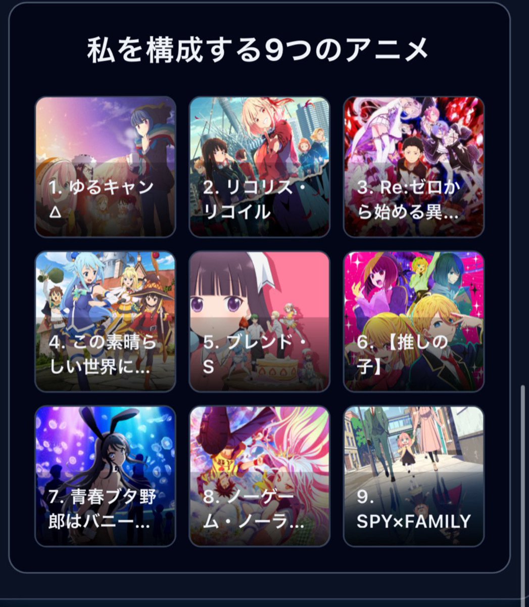ささ🎧 ͗ ͗ @あにめ tweet media