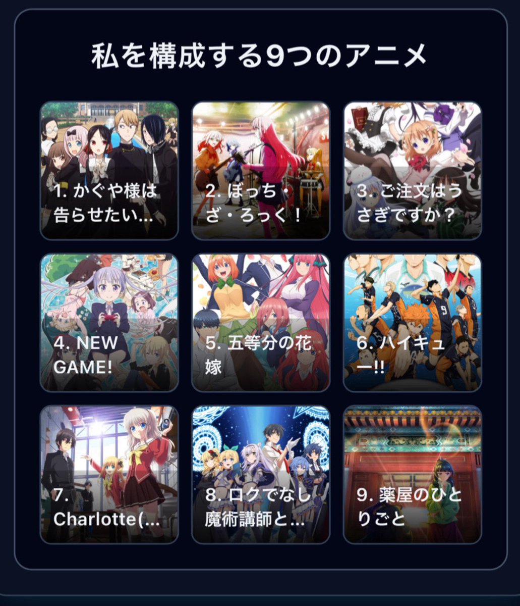 ささ🎧 ͗ ͗ @あにめ tweet media