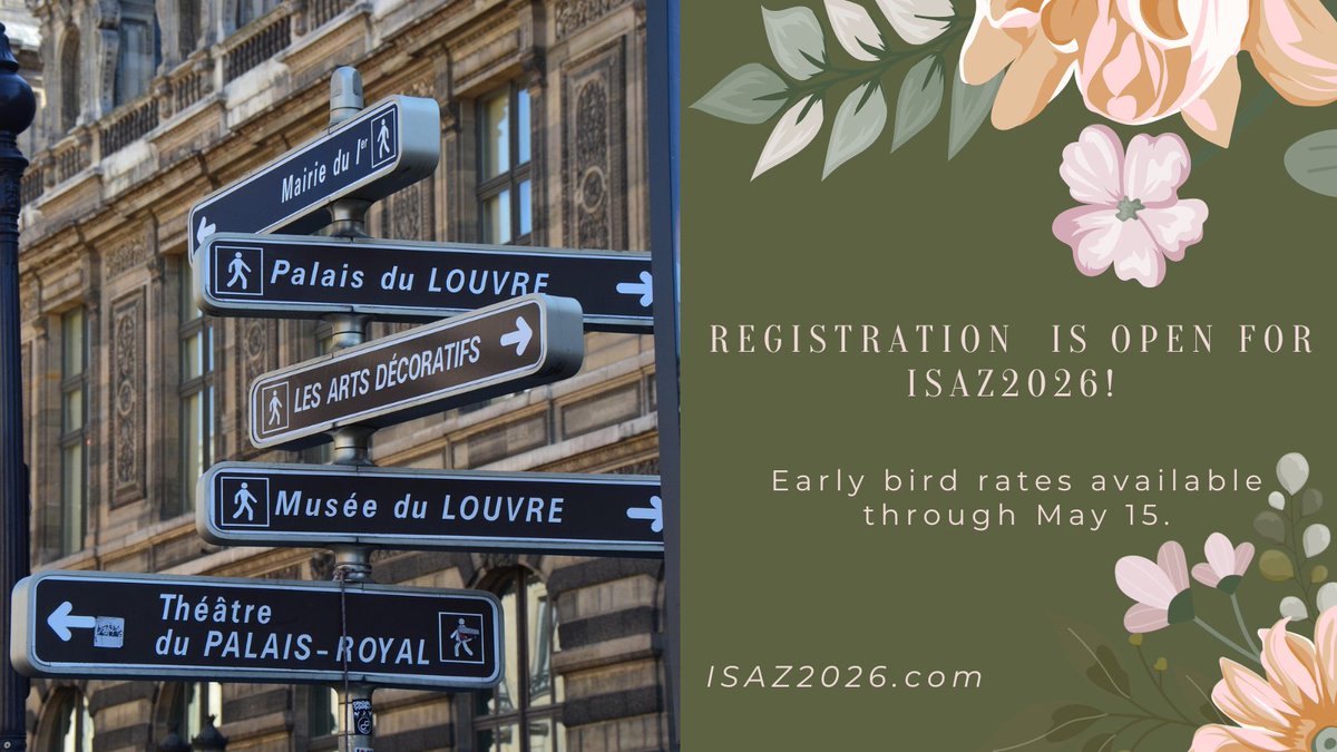 International Society for Anthrozoology (ISAZ) tweet media