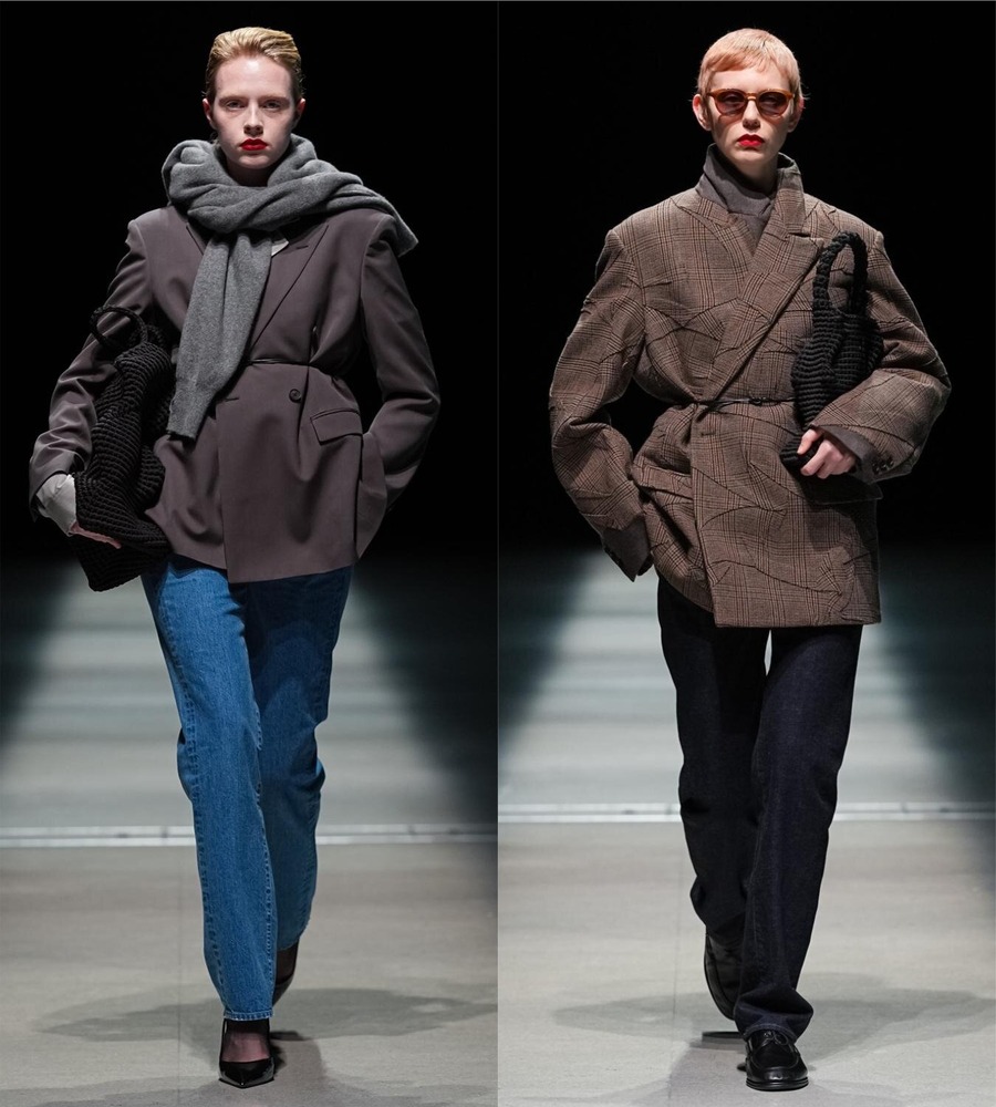 FashionPressJP's tweet photo. ヨーク 26-27年秋冬コレクション - ブランド初のウィメンズライン発表 - https://t.co/H49ERCl0uY https://t.co/r3wIIZluHx