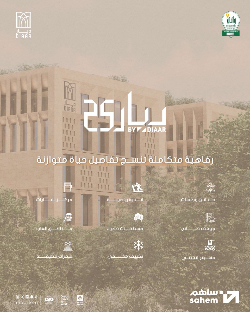 ديار العقارية | Diaar tweet media