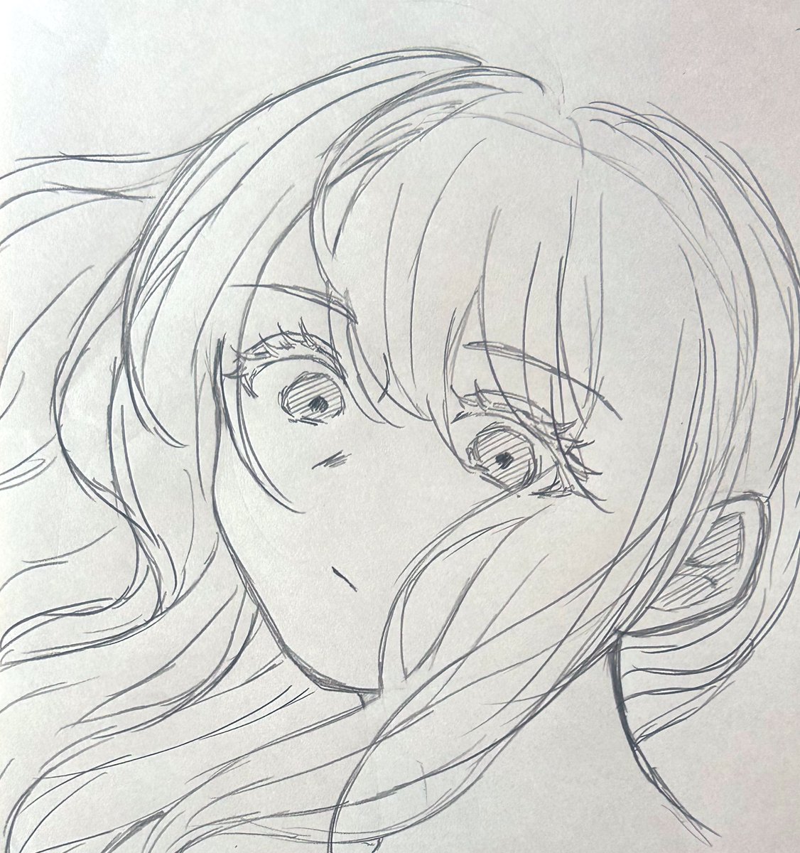 muui__750's tweet photo. #女の子イラスト #アナログイラスト #オリキャラ https://t.co/aw3nXSX82K