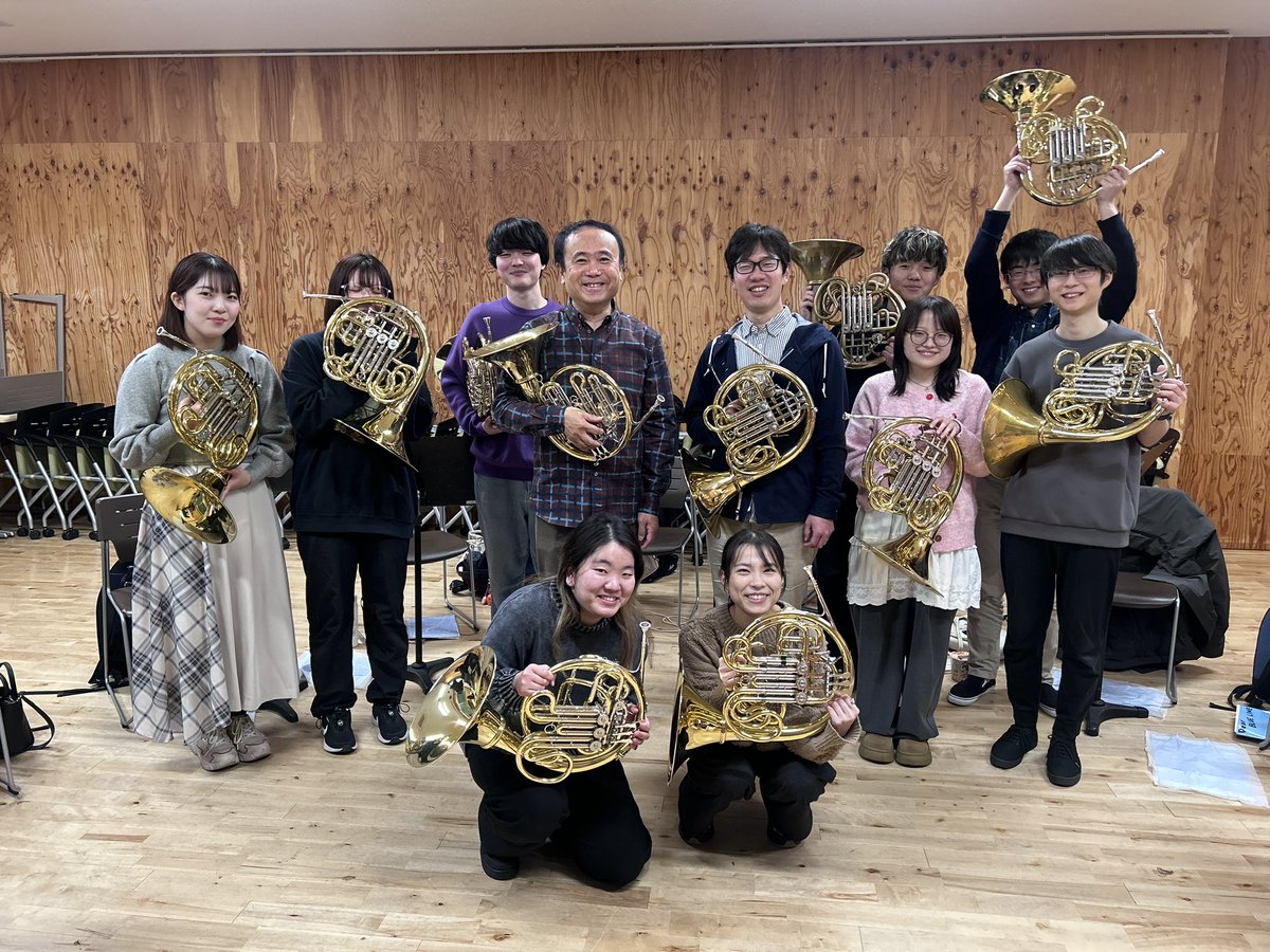 桐朋学園大学ホルン科 tweet media
