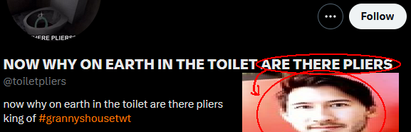 <a href="/toiletpliers/">NOW WHY ON EARTH IN THE TOILET ARE THERE PLIERS</a>