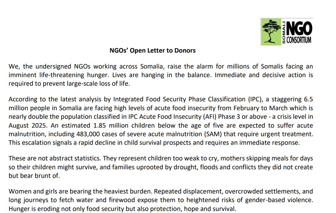 OCHA Somalia tweet media