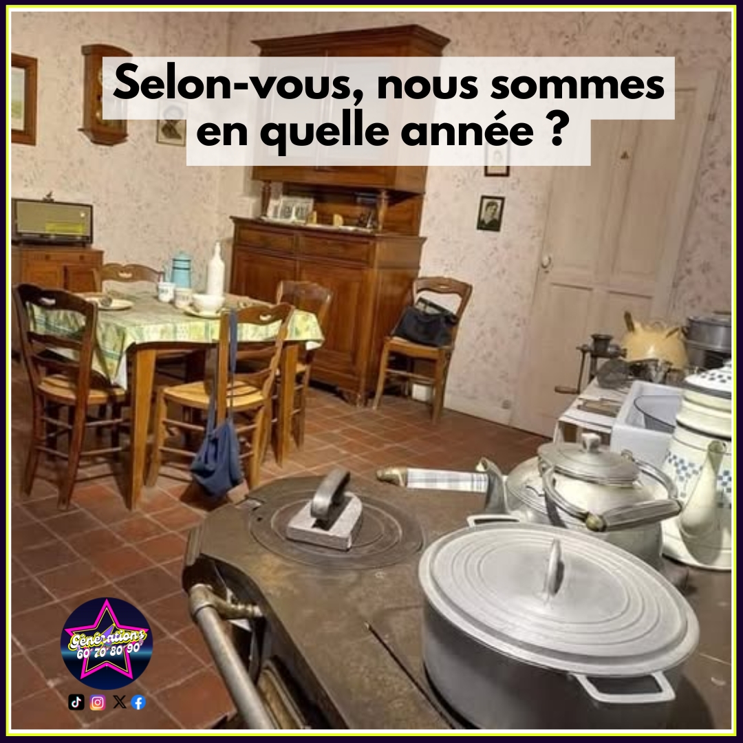 Generations7080's tweet image. Autrefois, dans beaucoup de maisons modestes, c’était la seule pièce chauffée.  on y vivait tous, on y mangeait, on s’y tenait chaud, les enfants y faisaient leurs devoirs...
#lifestyle #60s #50s #nostalgie