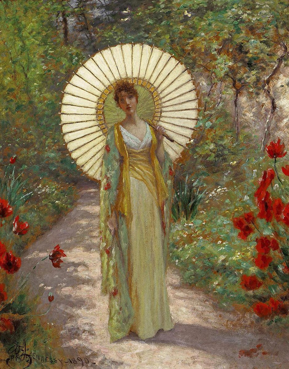 William John Hennessy
The Japanese Parasol, 1890