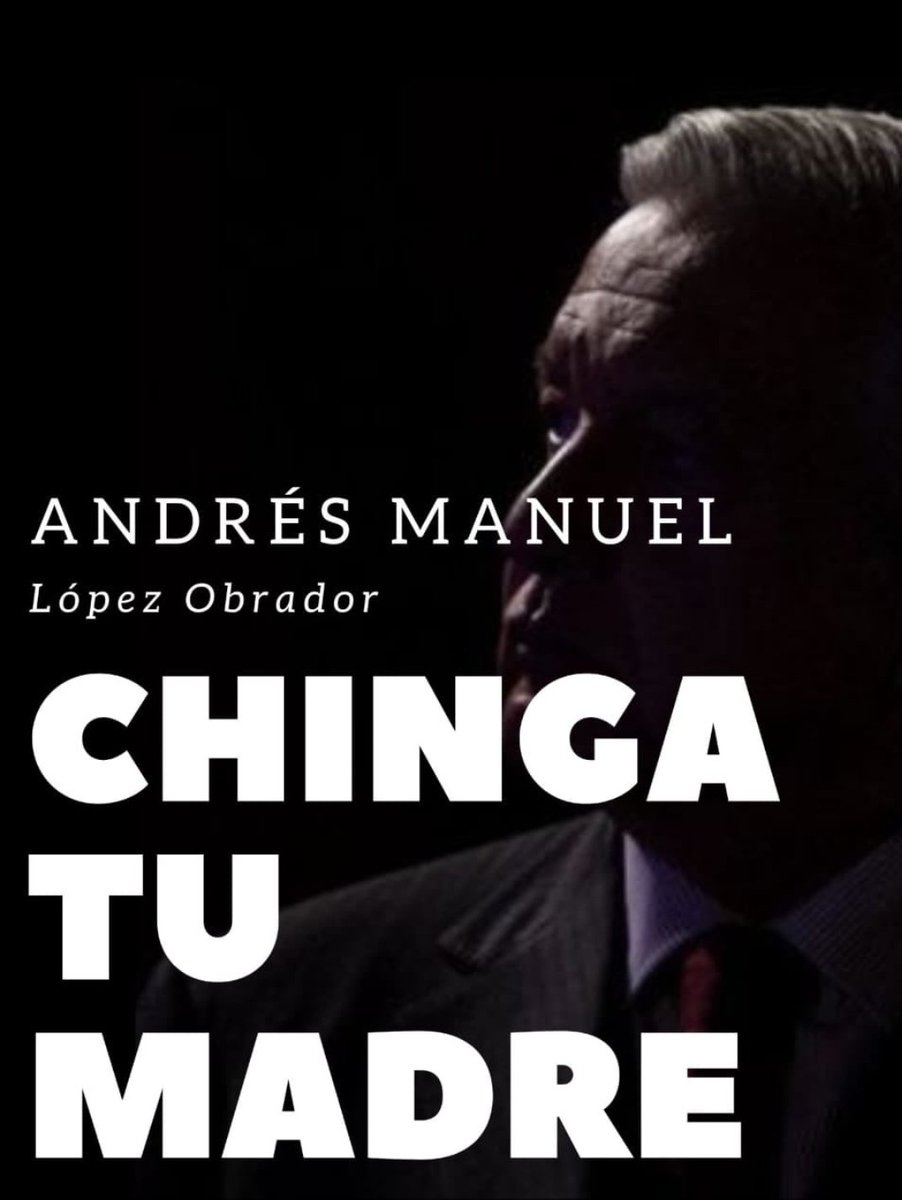 <a href="/CiroDi/">Ciro Di Costanzo</a> Semejante rata almizclera se robara el dinero como lo hizo con los sismos del 2017 #AMLOelNarco #NarcoExPresidenteAMLO #narcoterroristaamlo
<a href="/lopezobrador_/">Andrés Manuel</a> ve y