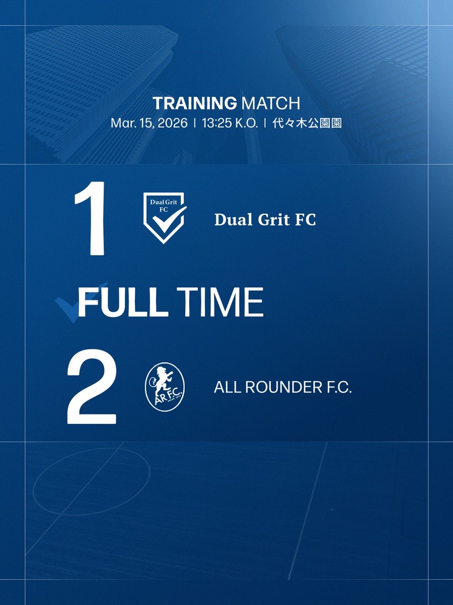 Dual Grit FC tweet media