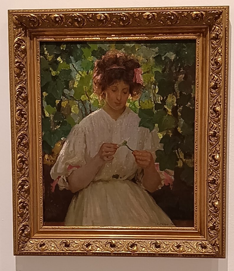 ShaneSm46713498's tweet photo. @DailyPicTheme2 I'm drawn to the warm, #gentle light of this painting.
π¨ Emanuel Phillips Fox
πΌοΈ Love Me, Love Me Not
#SundayArt https://t.co/tPvsPhQWan