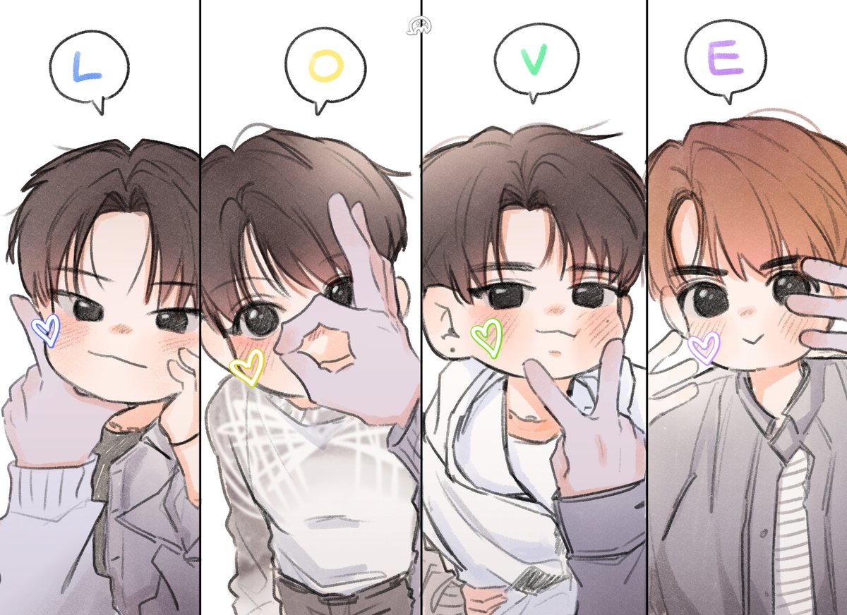 mingp_a's tweet photo. LOVE

#하이라이트 #윤두준 #양요섭 #이기광 #손동운 https://t.co/njU098pUBF