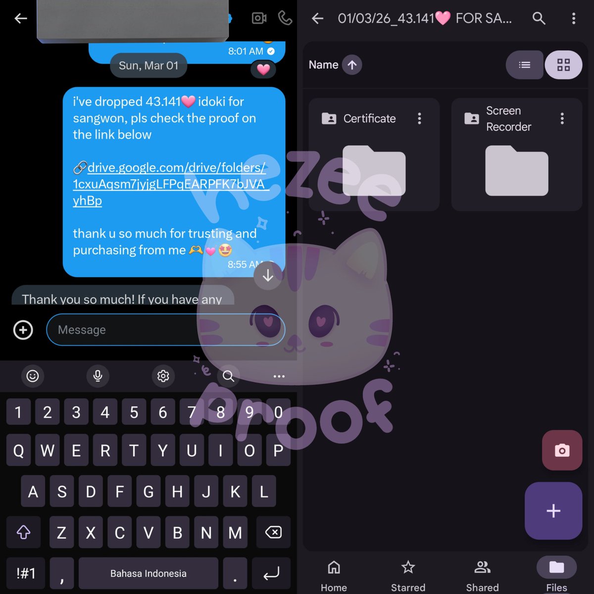 hezee sell kpop votes tweet media