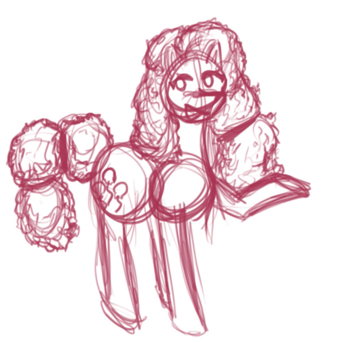 TermiteBeABug's tweet photo. Pinkiepie wip https://t.co/0QBcZnZi0A
