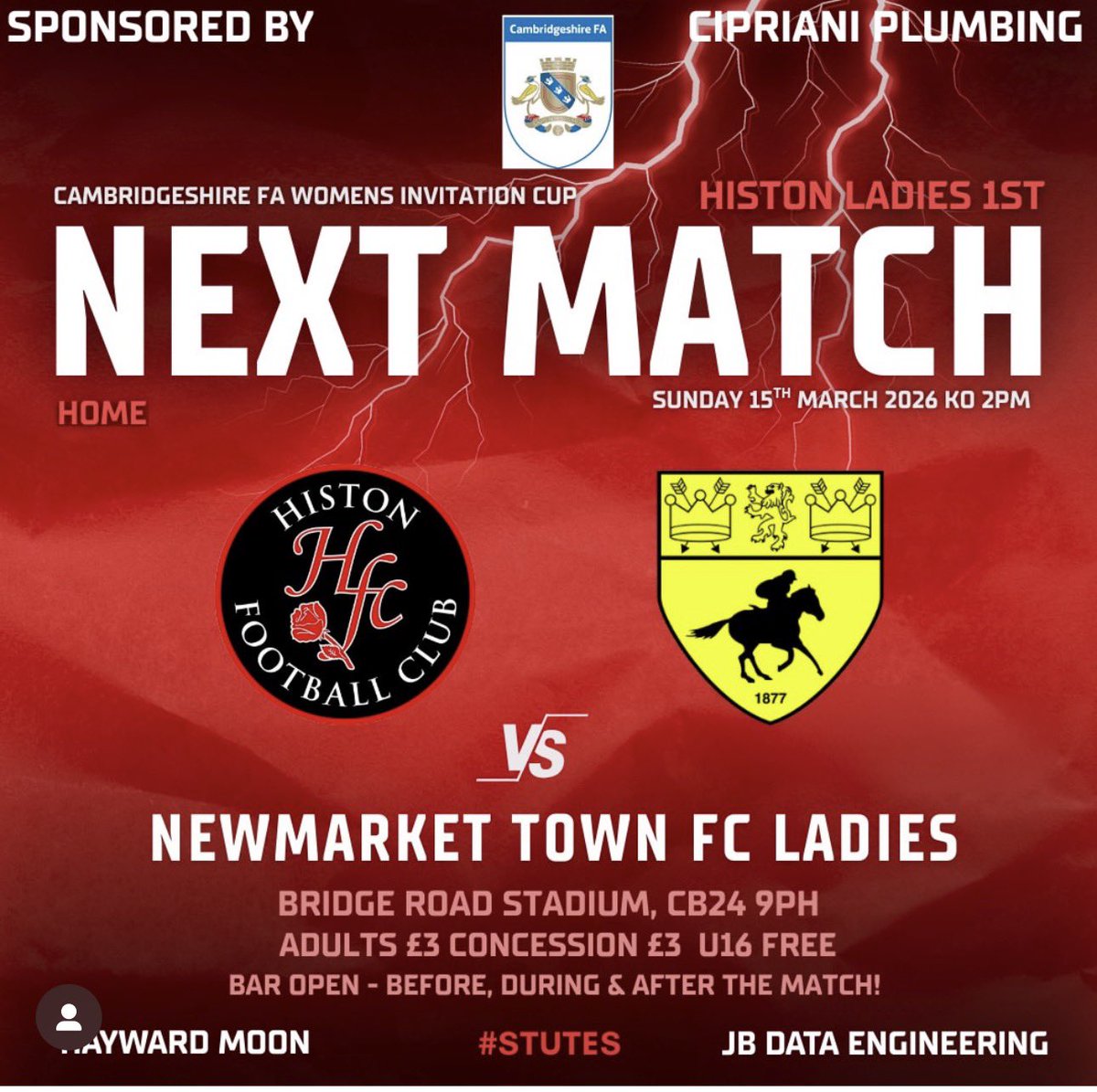 Histon Football Club tweet media