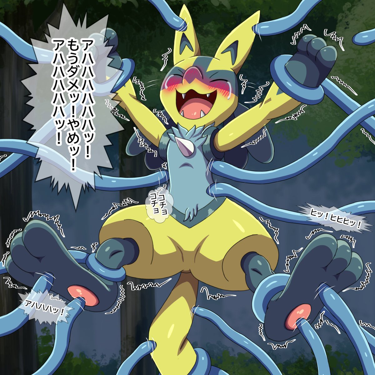 マヨネーズ(ケモノくすぐり絵師) tweet media