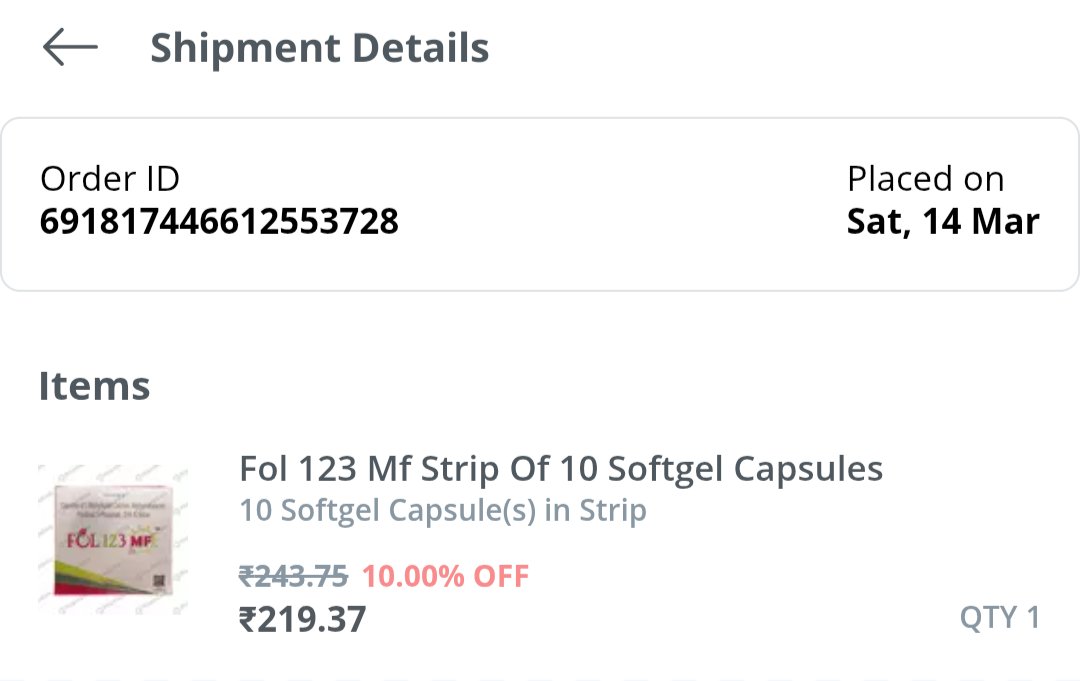 gauravniraj's tweet image. @pharmeasyapp I ordered medicine: Fol123 MF they delivered Fol 123.

Why this is so hard to deliver right medicine @pharmeasyapp ?
This has happened twice now, what kind of quality check do you do while delivering medicine? 
#pharmeasy #pathatic