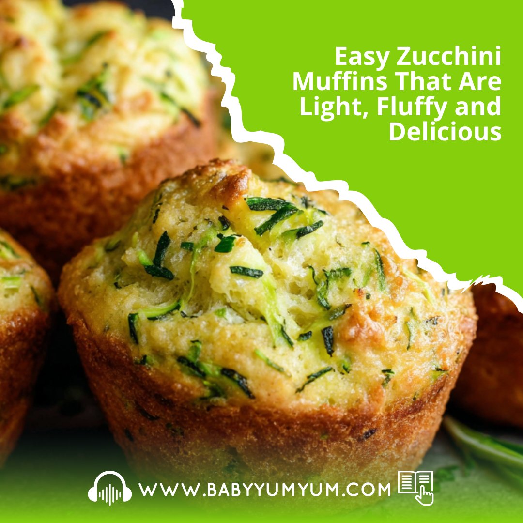 BabyYumYumSA's tweet image. Soft, moist and lightly sweetened, these zucchini muffins are the perfect quick bake for busy mornings or cosy snacks 🌿🧁. 
Wholesome, fresh and delicious: they’ll quickly become your go-to treat!

Click here for the recipe:zurl.co/feFNv 

#BabyYumYum #BYY #QuickBakes