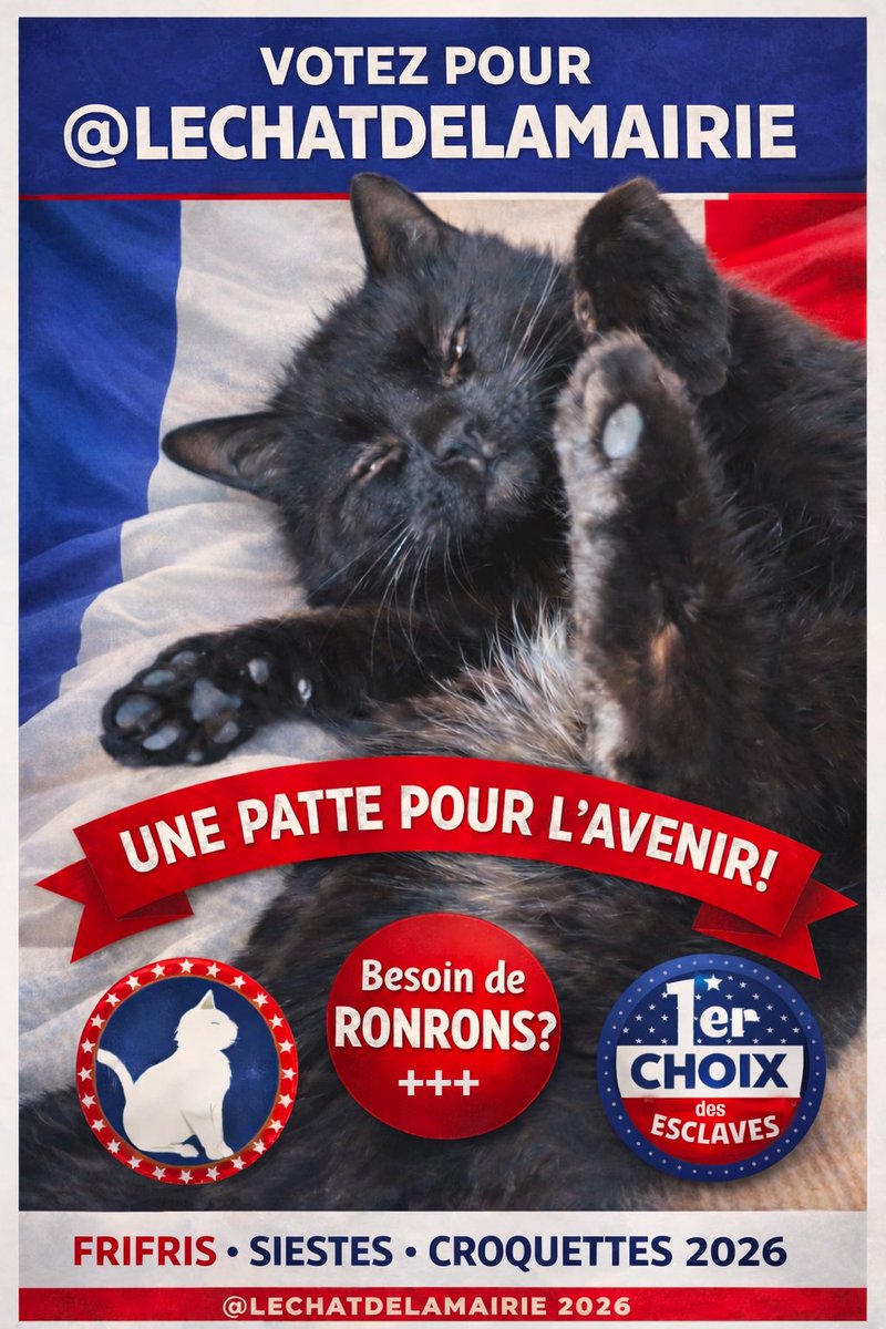 🧡 lechatdelamairie 🐾😎😘 / SONATE tweet media