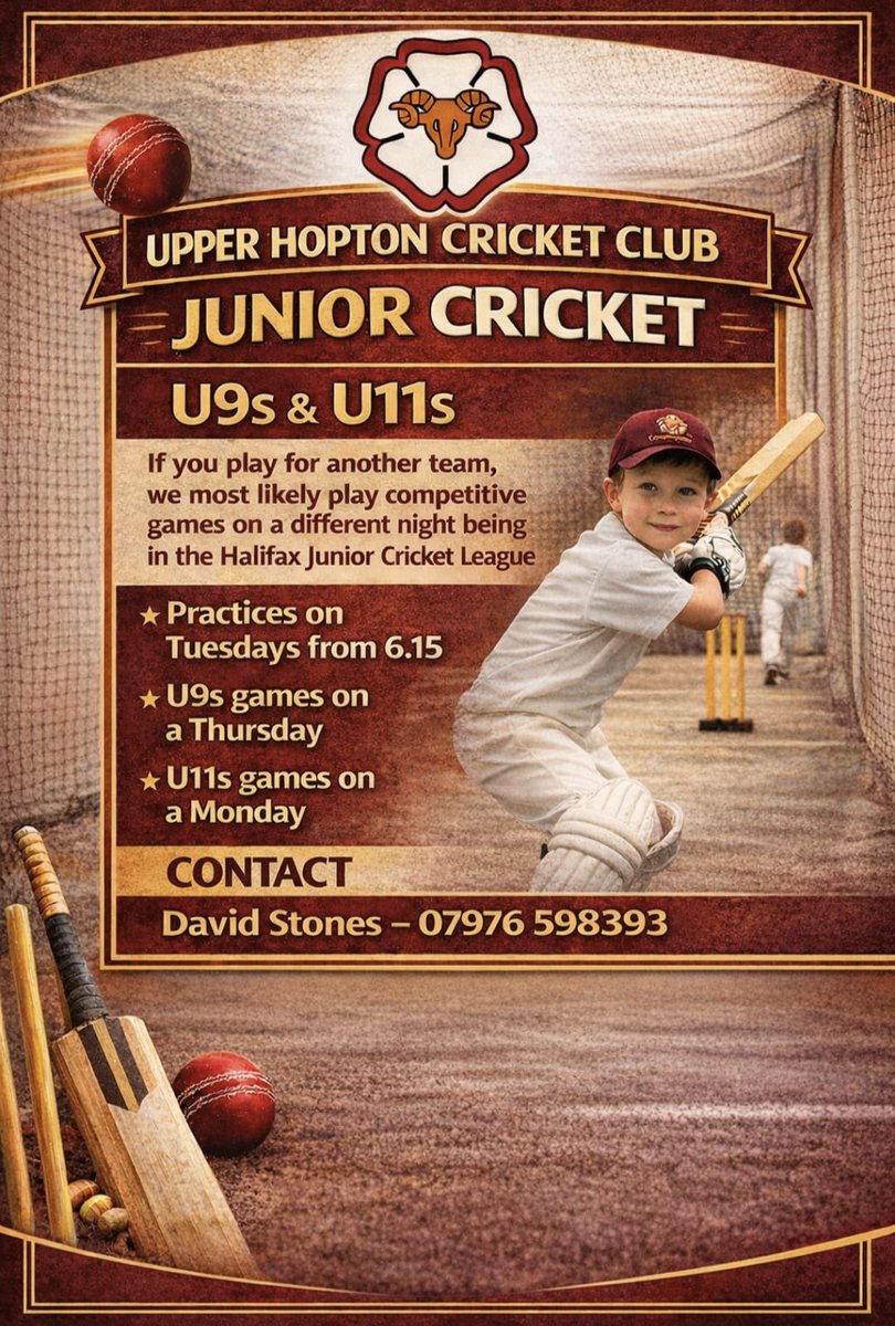 Upper Hopton CC tweet media