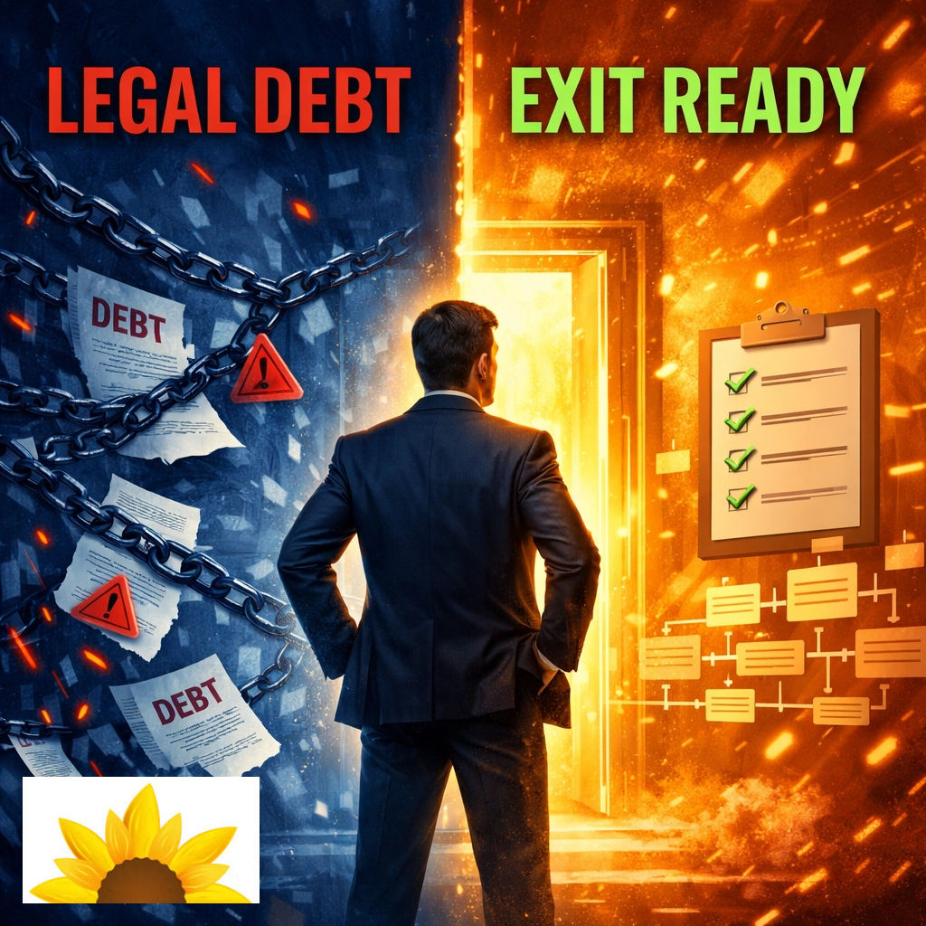 michal_ptacnik's tweet image. Structure for the exit on day one. Clean cap tables, clear IP, and unified compliance are what buyers pay for. Don't let your legal debt eat your exit.

Follow for daily legal clarity for tech founders.

#ExitStrategy #StartupFunding #LegalTech