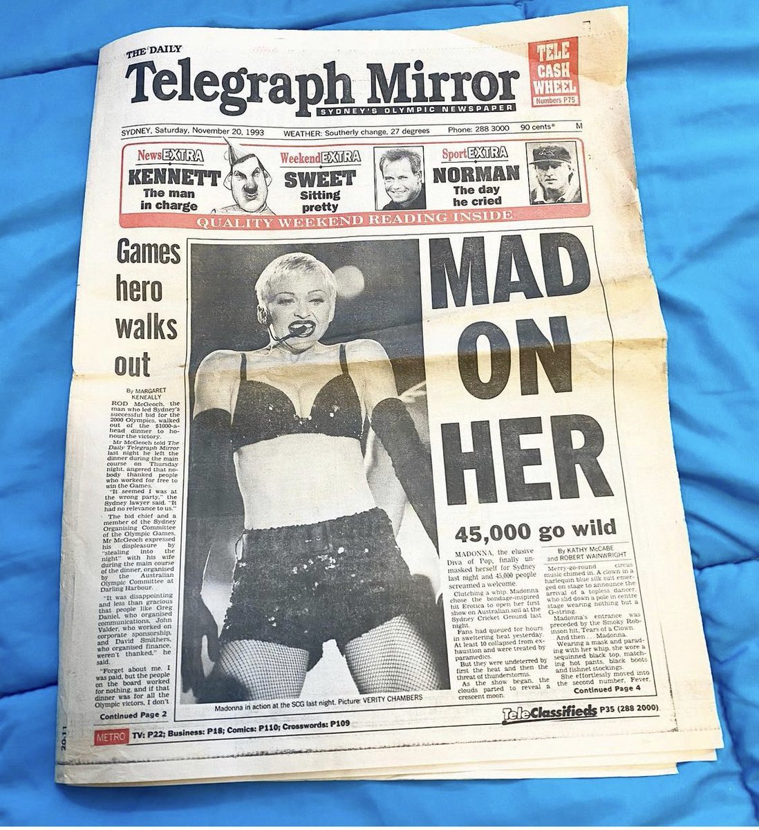 Matt #MadonnaAustralia tweet media