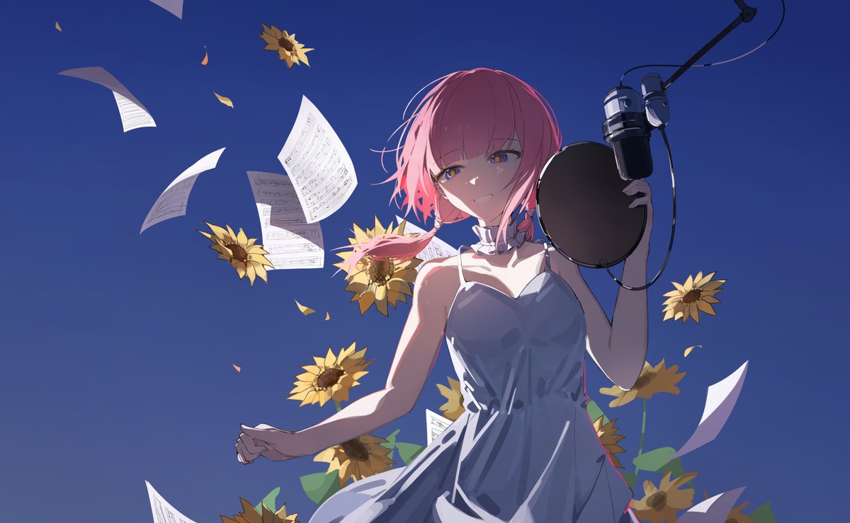 解禁咯
 #容赦mercy
#花譜美術部