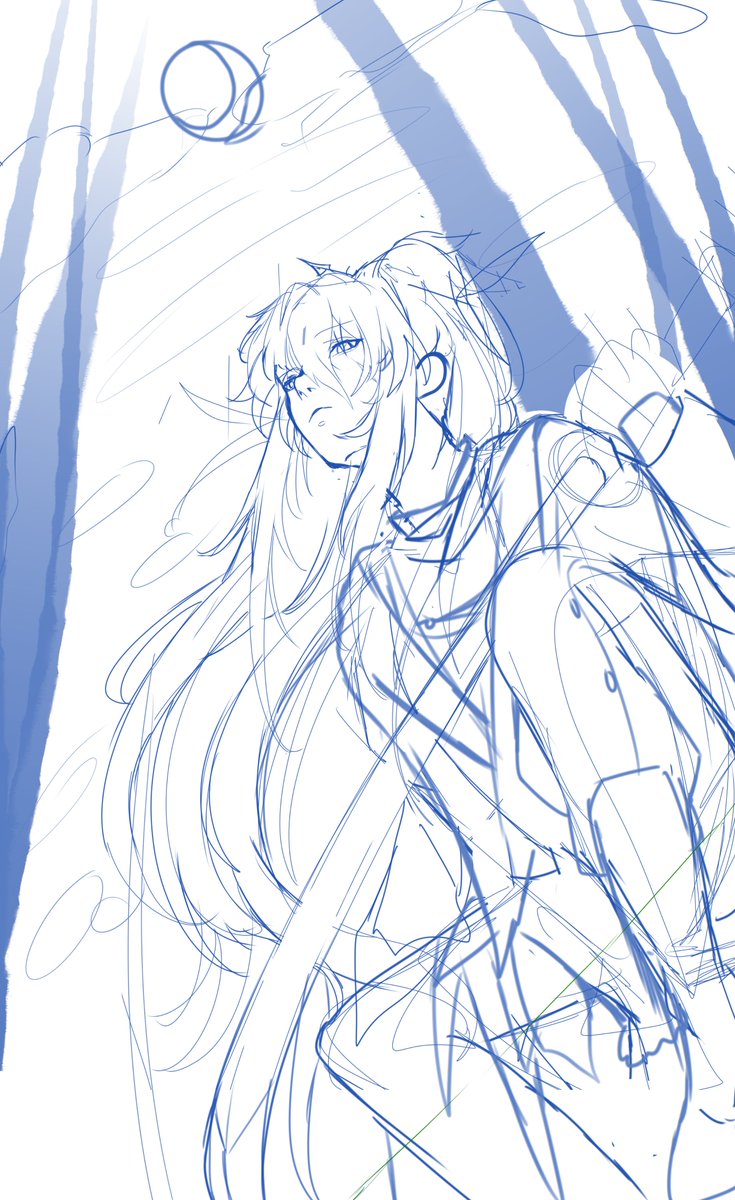 CardSold1er's tweet photo. SKETCH #wuwa #qiuyuan https://t.co/subu8ugWej